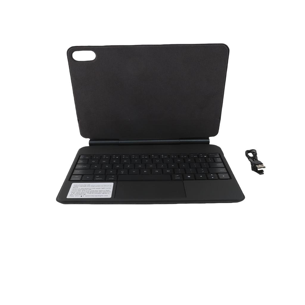 Чехол-клавиатура с подсветкой для планшета 10 11 PU PC Микрофибра Магнитная Беспроводная Клавиатура Чехол для планшета