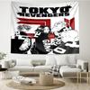 Tokyo anime Tapestry Hanging for Bedroom,Livingroom, Playroom,Decor Art Room Wall Tapestry Holiday and Birthday Gifts