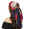 Head Scarf Women Luxury Brand Square 90*90cm Silk Foulard Satin Bandana Cheveux Soft Neckerchief Hijab Hair Scarves For Ladies