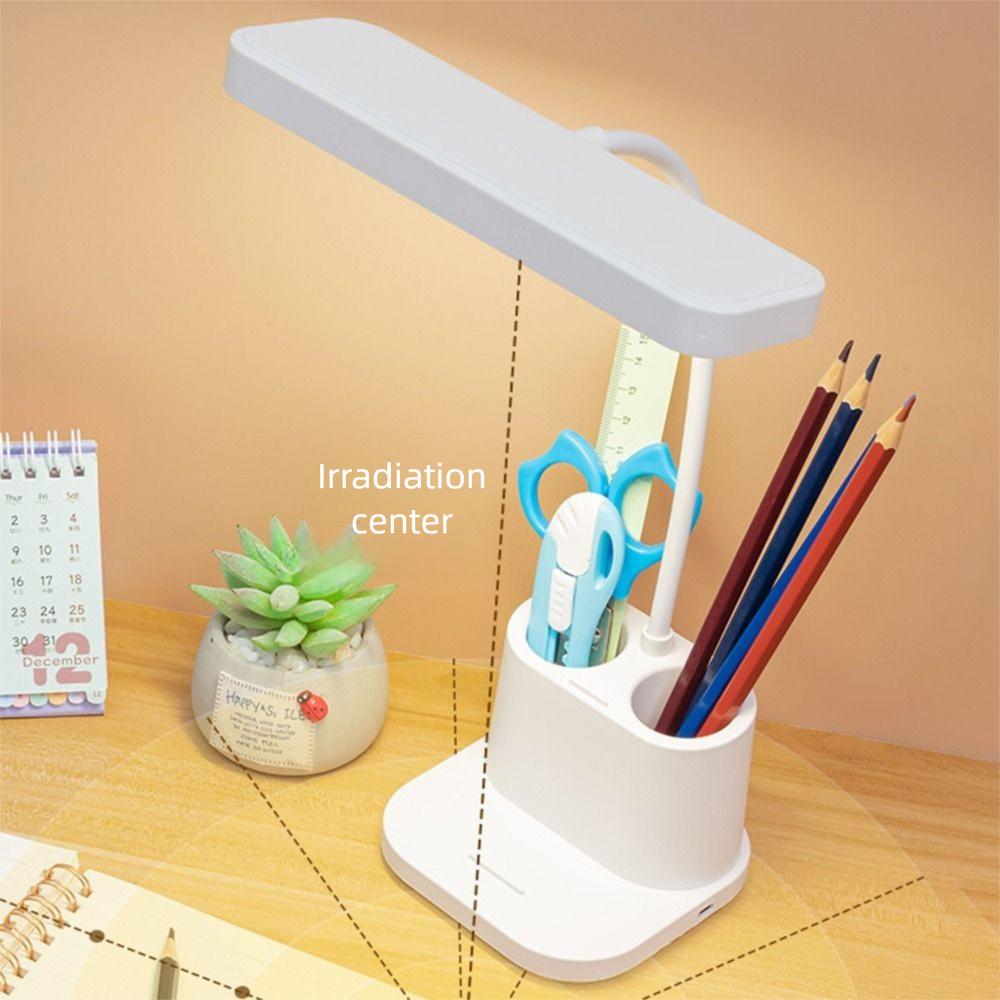 Регулируемая настольная лампа для чтения Защита глаз Светодиодная прикроватная лампа Ночной свет Обучение