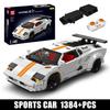 MOULD KING 13194Y 13195H Technical Car Toys Remote Control Countach Sport Racing Car Assembly Car Brick Model Kid Christmas Gift