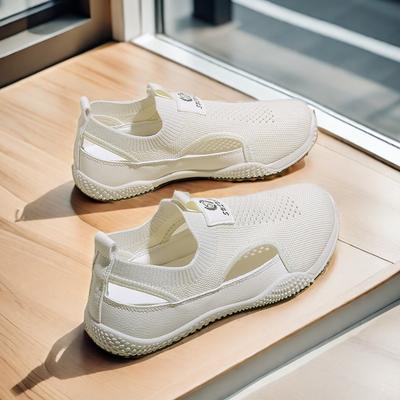 Элегантные повседневные спортивные туфли для женщин - низкий вырез, простой носок, верх из ткани Повседневные спортивные туфли | Модная спортивная обувь | Спортивные туфли с верхом из ткани