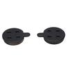 2Pcs Electric Scooter Brake Pads Alloy Enhanced Safety Low Noise Reduce Vibration Cycling Pads Kit for M365Pro