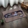 Коврик для двери с дизайном «Иллюзия дыры» Интересный Декоративный для Спальни Гостиной Ванной Комнаты Входов Нескользящая Поверхность Напольный Коврик
