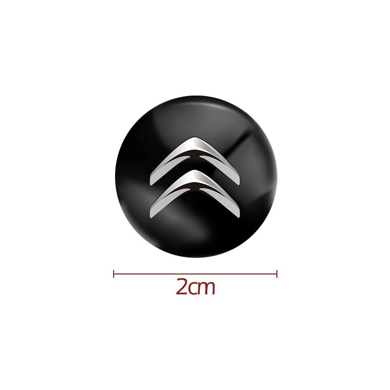 4Pcs For Citroen C1 C2 C3 C4 C5 C6 C8 C4L DS3 DS4 DS5 DS5LS DS6 PVC Door Shock-Absorbing Anti-Noise Gasket Sticker