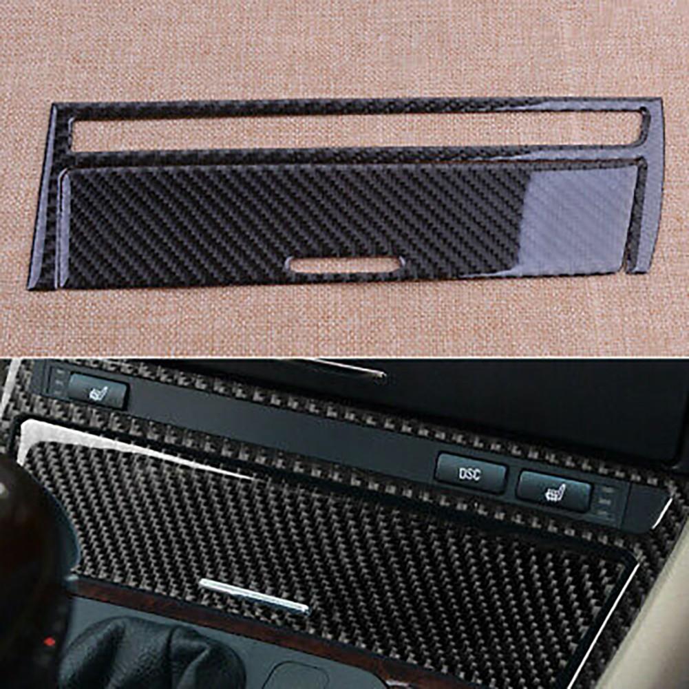 Накладка на консоль из углеродного волокна для BMW E46 1998-2006 с правым рулем
