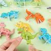30 шт. 3D животные из пены, пазлы для детей, Монтессори, обучающие DIY игрушки, набор пазлов для детей, малышей, подарки на день рождения