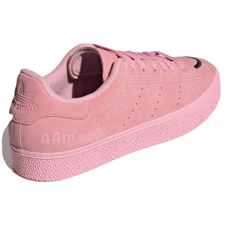 adidas Originals Face X Atmos X Stan Smith Cs Универсальные Удобные Минималистичные Нескользящие Прочные Низкие Кеды для Скейтбординга Мужские Кеды Розовый IG4122