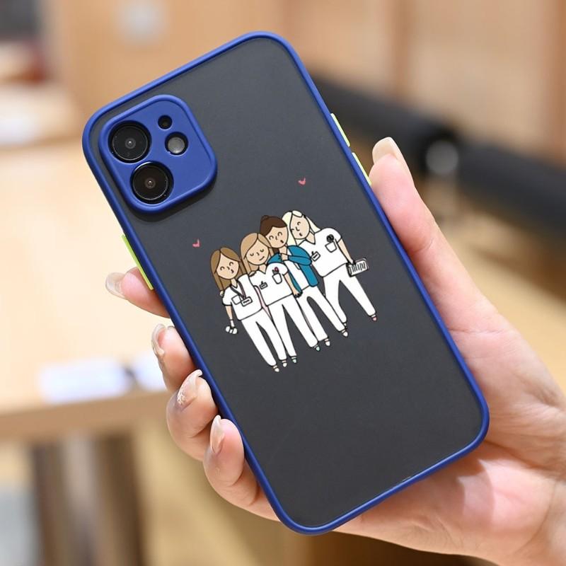 Чехол для телефона «Медсестра, медицина и здоровье» для IPhone 14 13 12 11 Mini Pro Max XS X Max XR 8 7 Plus SE 2022, цвет кожи, чехол для телефона