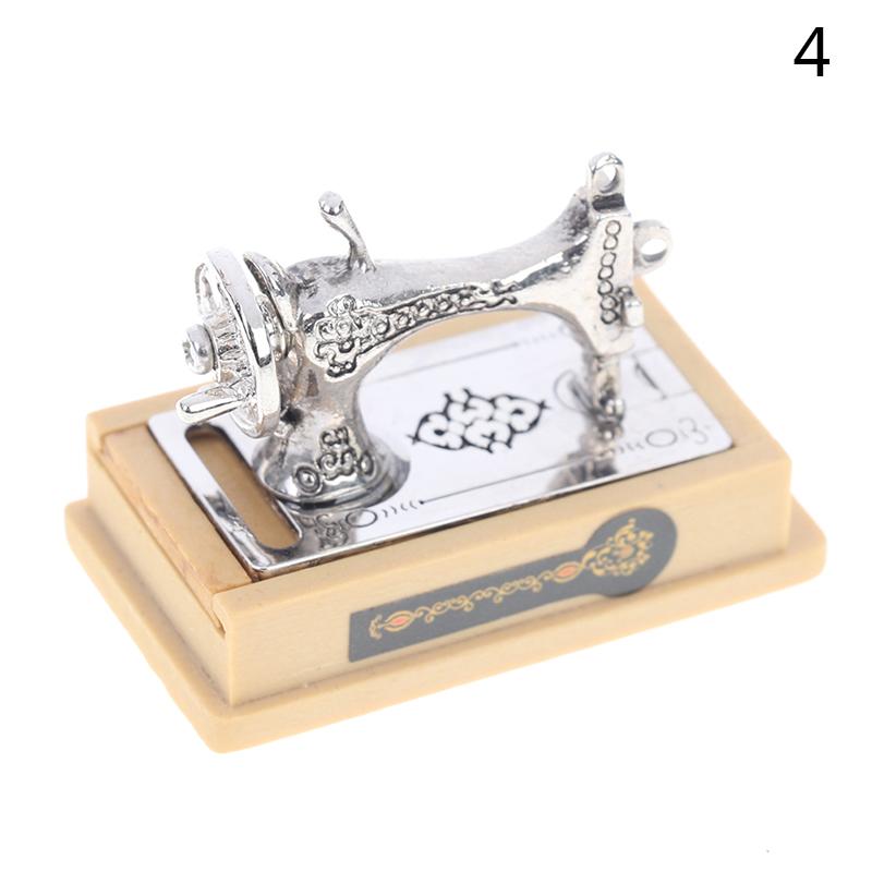 1:12 Dollhouse Miniature Furniture Sewing Machine Tailor Toy Decor Accessories