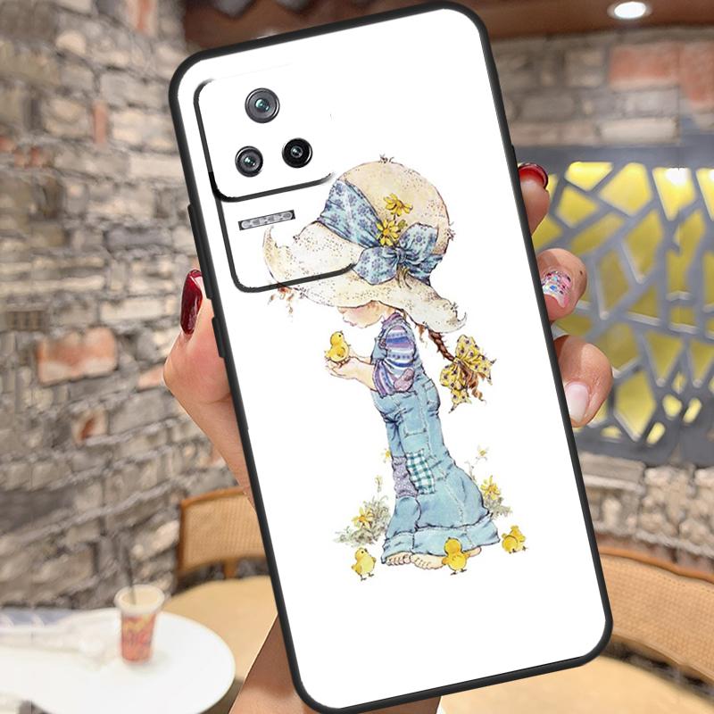 Sarah Kay Case For Xiaomi 11T 12T 13 Pro 12X 11 12 Lite Cover For POCO F5 X5 X4 X3 Pro F4 GT F3 M5 C40