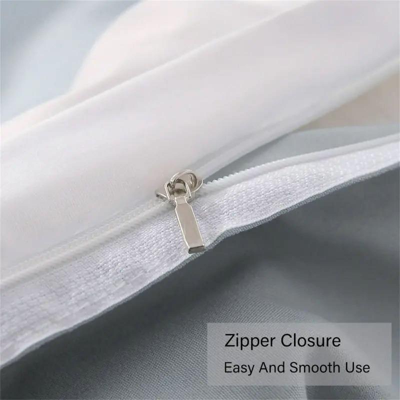 Spring Bedding Set 3D Flower Down Duvet Cover 2/3 Pieces Single Bed Double Bed Duvet Cover Girl Teens Bed Cover Quick Drying Soft Home Textile