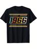 Classic Original Vintage TShirt Cotton Bold Graphic Print Regular Fit Short Sleeve Machine Washable Ideal for