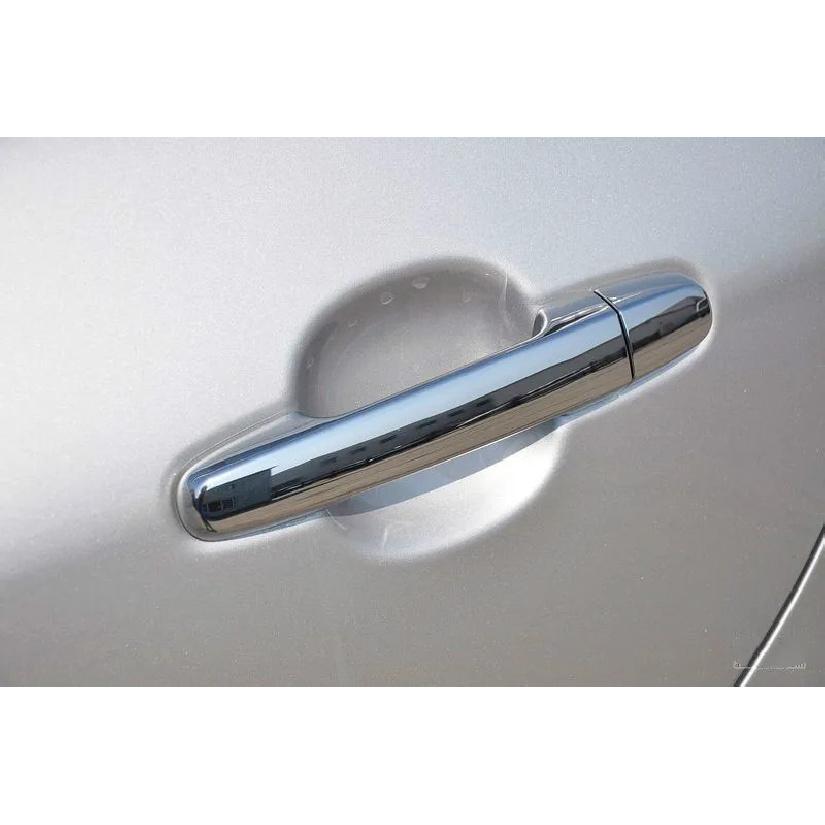 Для Toyota Corolla E140 E150 2007 2008 2009 2010 2011 2013 Накладки на ручки дверей автомобиля из углеродного волокна и хрома, стайлинг, аксессуары