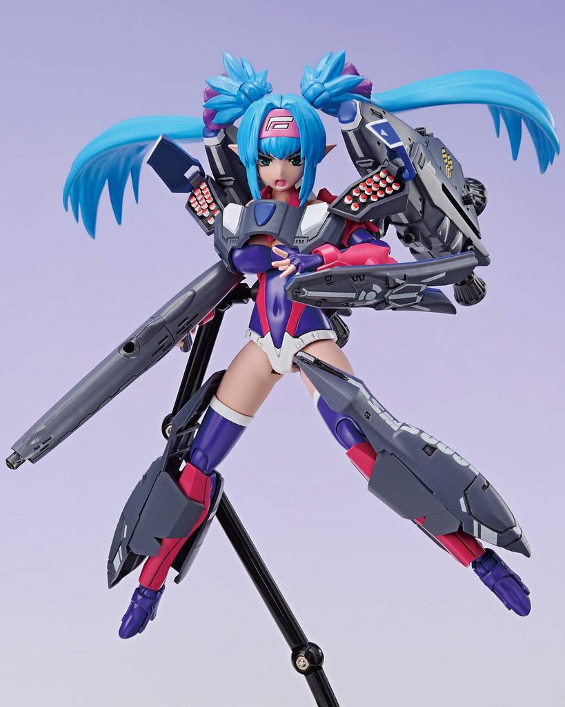 Aoshima Bunka Kyozai VFG Macross Frontier Super Messiah Klan Approximately 155mm Plastic Model Kit (AOSHIMA) VF-25G Klan, Tall, Pre-Colored MC-07