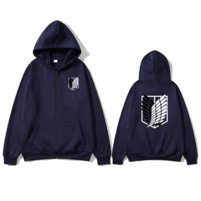 Женская куртка с длинными рукавами, повседневная толстовка с капюшоном на молнии, куртка Shingeki Titan Attack, без куртки Kyojin Ackerman, товар,