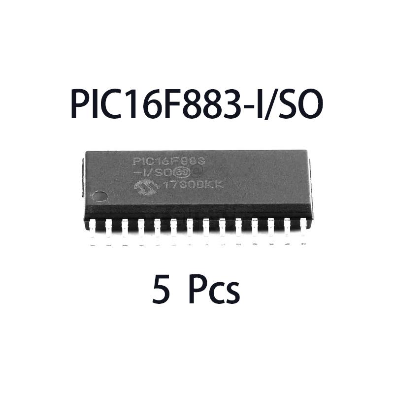 1~100 шт. PIC16F883-I/SO Sop28 Поверхностный монтаж SMD Корпус 8-битный Pic Микроконтроллер Интегральная схема Чип Схема DIY