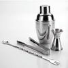 350ml Japanese Style Cocktail Shaker Set Ounce Cup Ice Tongs Cocktail Shaker 4-piece Set