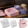 Epoxy Resin Mold Jewelry Box Molds Square Shaped Storage Container Moulds Silicone Material Perfect for DIY Crafts