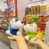 Милый милый щенок Вест-Хайленда плюшевая игрушка кукла мультяшный школьный портфель подвесной орнамент брелок кукла