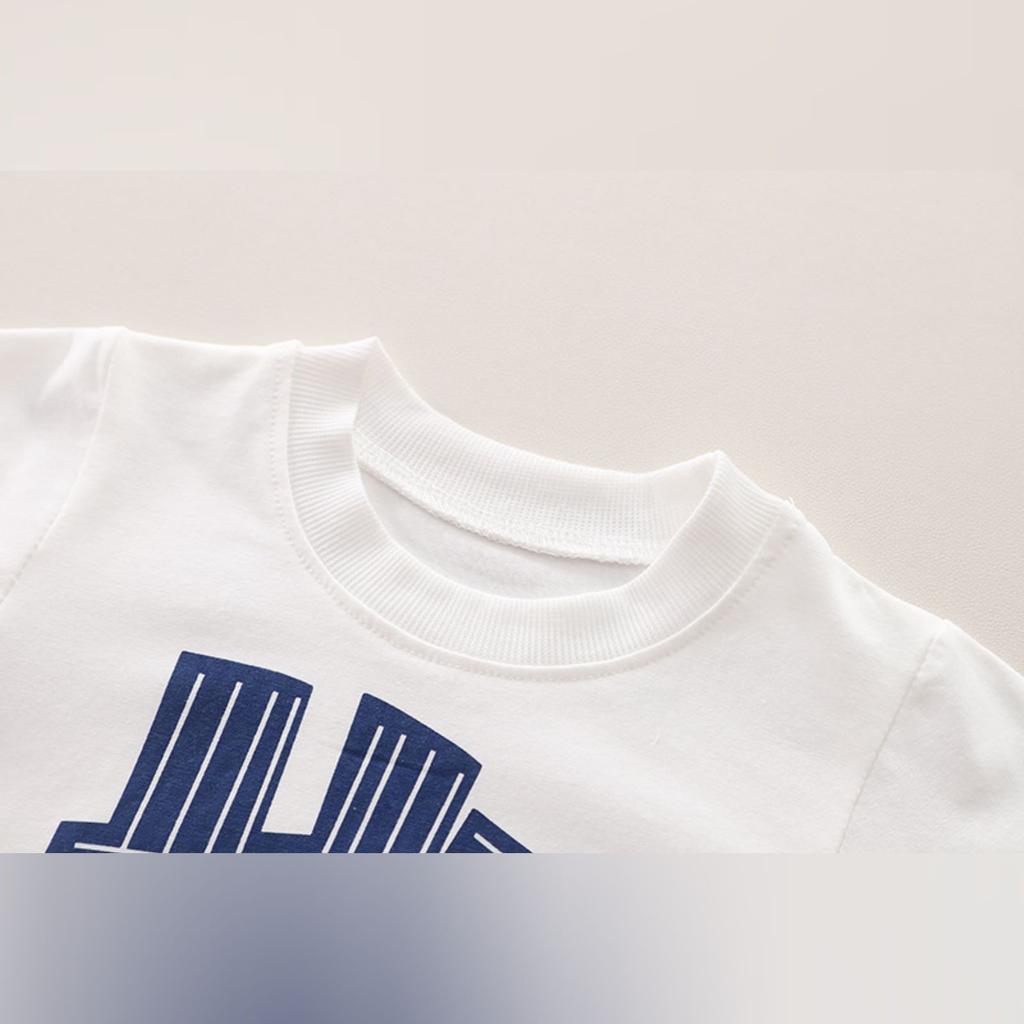 Детский повседневный комплект с длинным рукавом, удобные наряды для повседневной носки