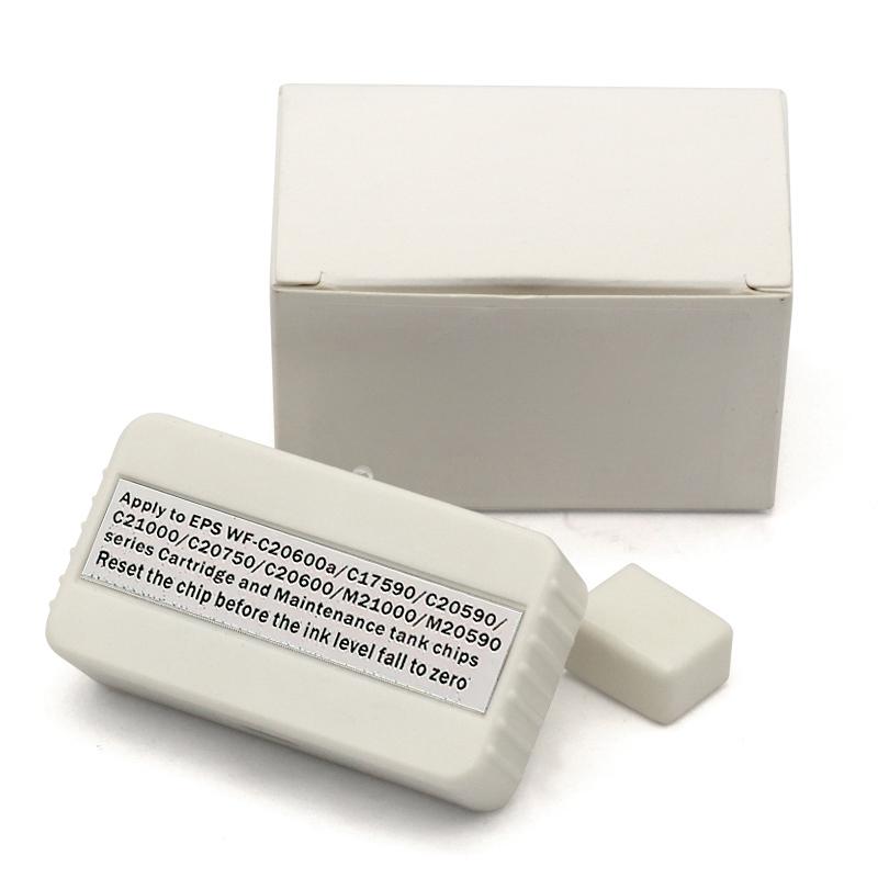 Чип-декодер T6713 для Epson C20750a C20600a M20590a C17590a C21000a C20750 C20590a, коробка для обслуживания чернил, встроенный декодер