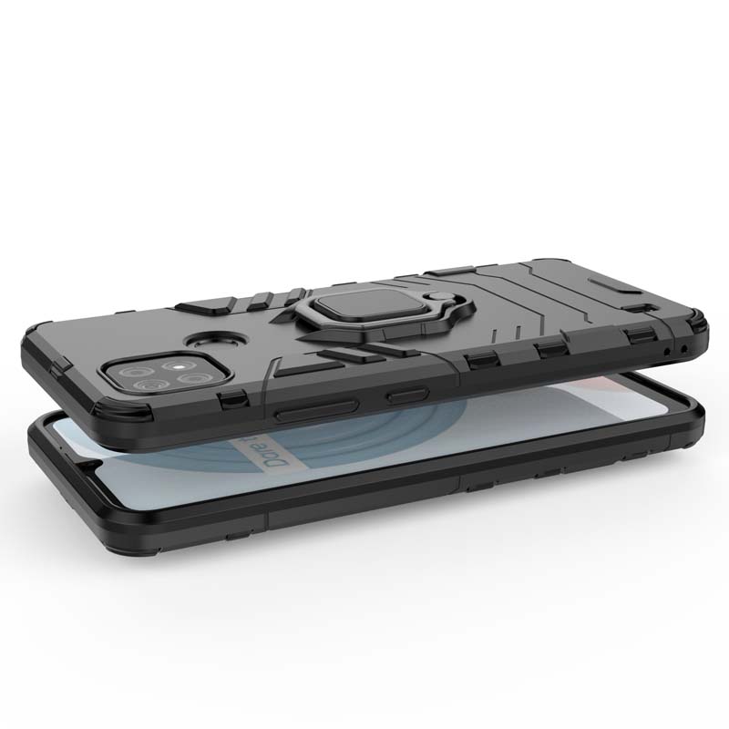 Бронированный чехол для Realme 8 9 10 Pro Plus 8i 9i C3 C11 2021 C12 C15 C17 C20 C21 C25S C21Y C25Y Чехол для телефона Oppo A54 A74 4G 5G Чехол