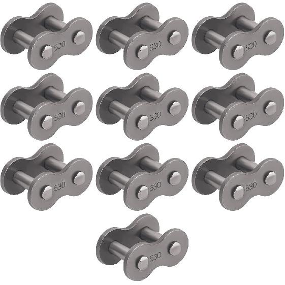 AHL 1 Pcs 520 Series Steel Master Link O-Ring Chain Clip-Type Connecting Link for Motorcycle Dirt Bike