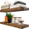 Durable Floating Shelves Invisible Brackets Display Stands Plant Rack  Household