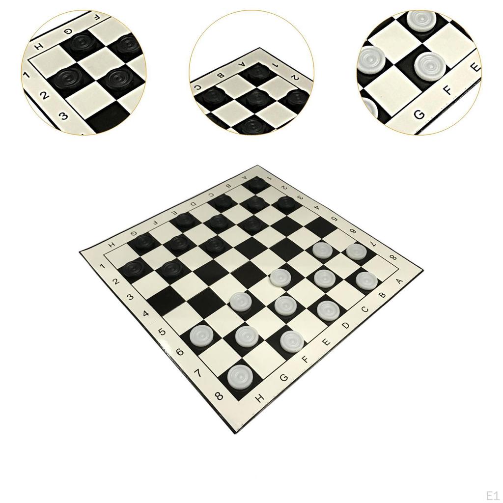 Дорожная шахматная доска, складная шахматная доска, образовательная настольная игра, классические шашки для семейного воссоединения