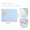Large Capacity Photo Album Blue Photocard Binder Kpop Card Book 480 Pockets Collection Book for Idol Group Wholesales 2025 New