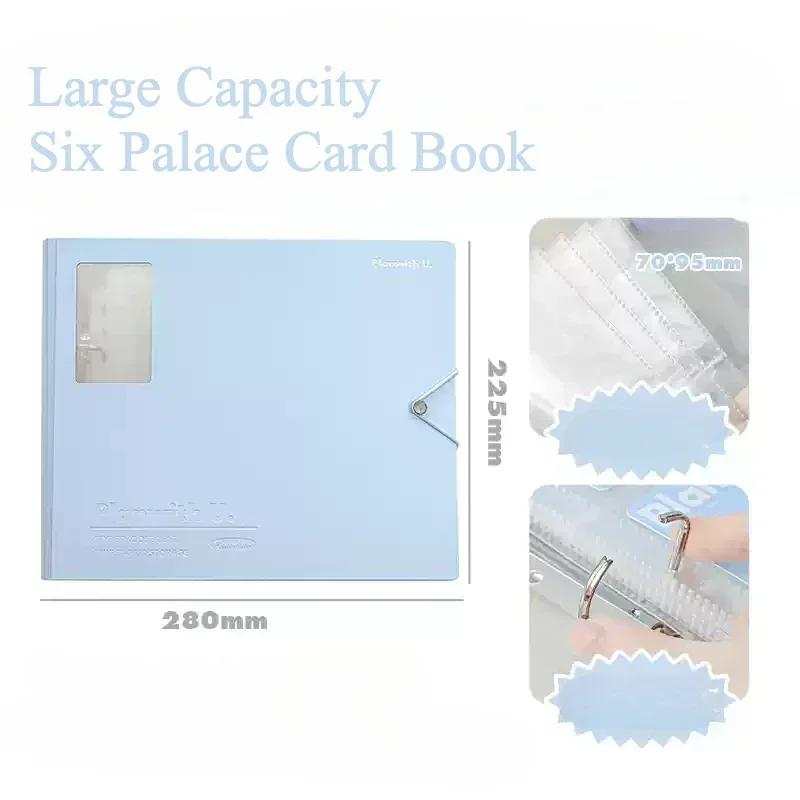 Large Capacity Photo Album Blue Photocard Binder Kpop Card Book 480 Pockets Collection Book for Idol Group Wholesales 2025 New