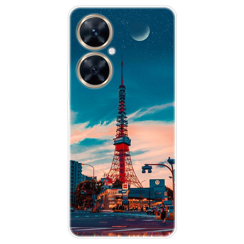 Для Huawei nova 11i nova11i чехол Мягкая силиконовая задняя крышка Чехол для телефона с рисунком из мультфильма Разнообразие