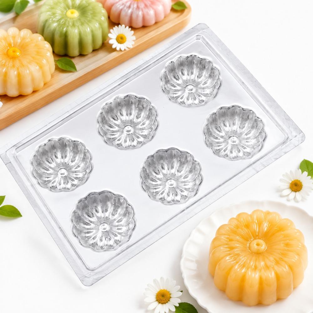 PP Jelly Mold Daisy Flower Mousse Mold Candy Coating Soap Mold Cake Baking
