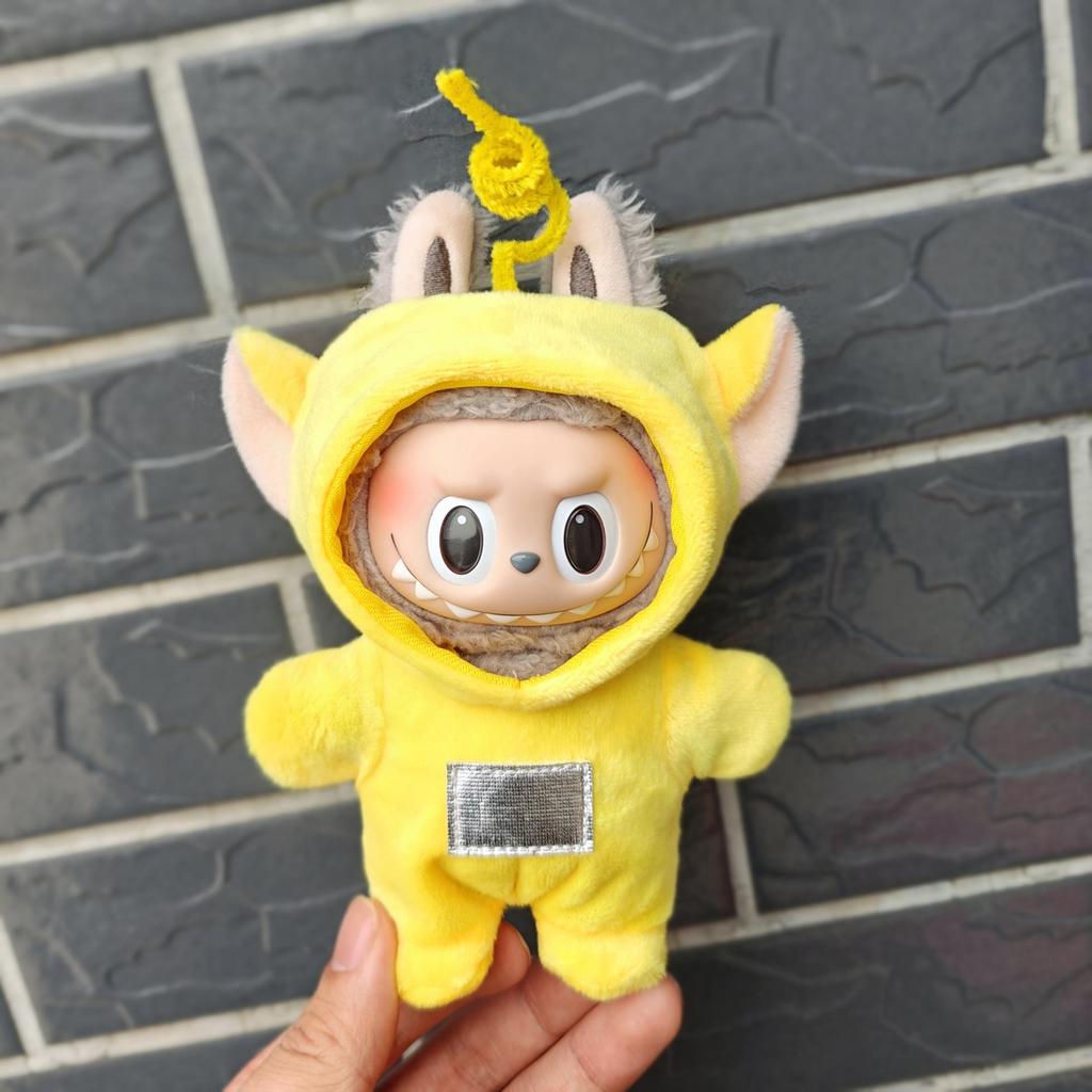 Gen 1 & 2 Labubu Keychain Pendant & Crossbody Bag In Teletubbies Outfit.