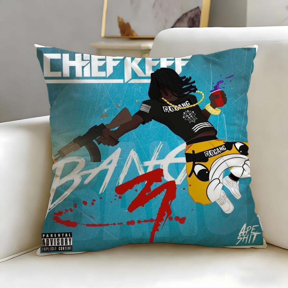 Популярный рэпер Chief Keef Наволочка Мягкая Легко стирающаяся Наволочка Универсальная для Дивана Кровати Путешествий и Офиса
