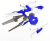 PM Office A Darius Burst CS Core Legend Silver Hawk Burst color scale plastic model PP159 + (2P Ver.) 1/60 color-coded