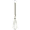 Delish Kitchen Silver Whisk, 12.5cm, Mini Whisk, Small, CC-1291
