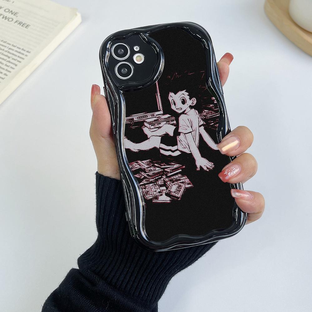 Чехлы для телефонов Ae82 Hunter X Hunter Anime Art для Apple iPhone 16 15 14 13 Pro Max 11 12 mini XR 7 8 6s Plus XS Max SE Wave TPU Back Cover