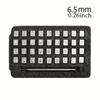 36pcs Leather Stamp Tool Set - Steel Alphabet Number Stamps for Leather Crafts and Metal Printing