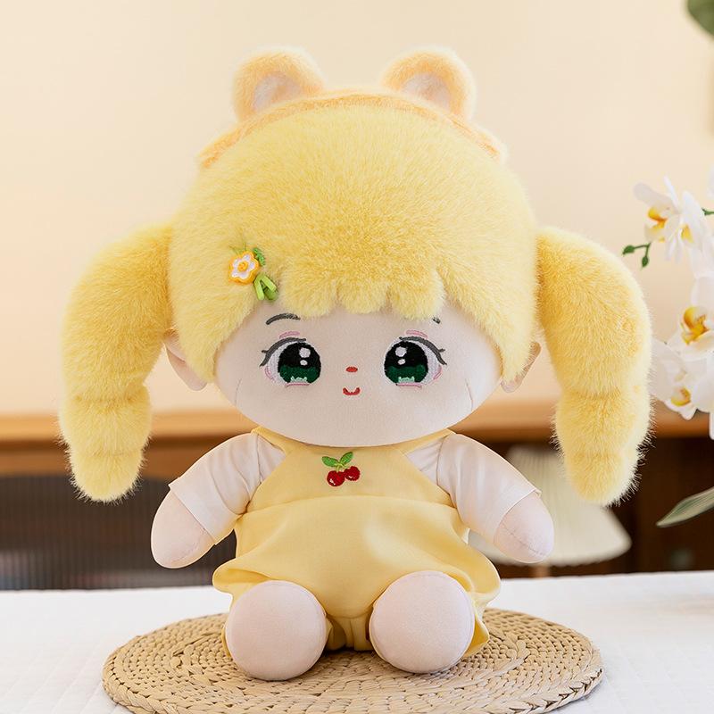 Новая плюшевая игрушка для девушки в настроении, подарок на день рождения для подруги, кукла-принцесса в стиле колледжа, видеоигра, городской обмен