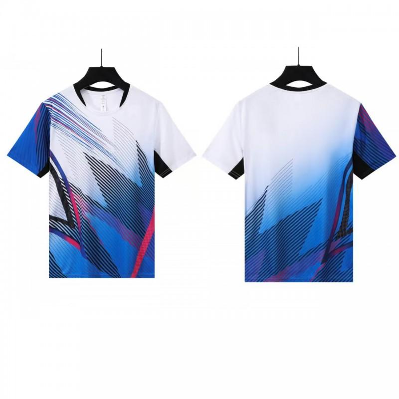 Quick-Dry Badminton Shirt Men Women Lightweight Sport T-Shirt Breathable Athletic Top Training Wear