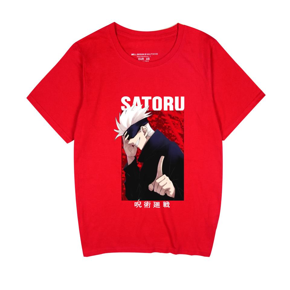 Jujutsu Kaisen Anime Tshirt Summer Short Sleeve Tee Shirt Cartoon T Shirts