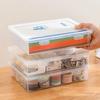 Portable A4 A5 File Organizer Multifunctional Transparent Document Storage Container Dustproof File Box Home Office Supplies