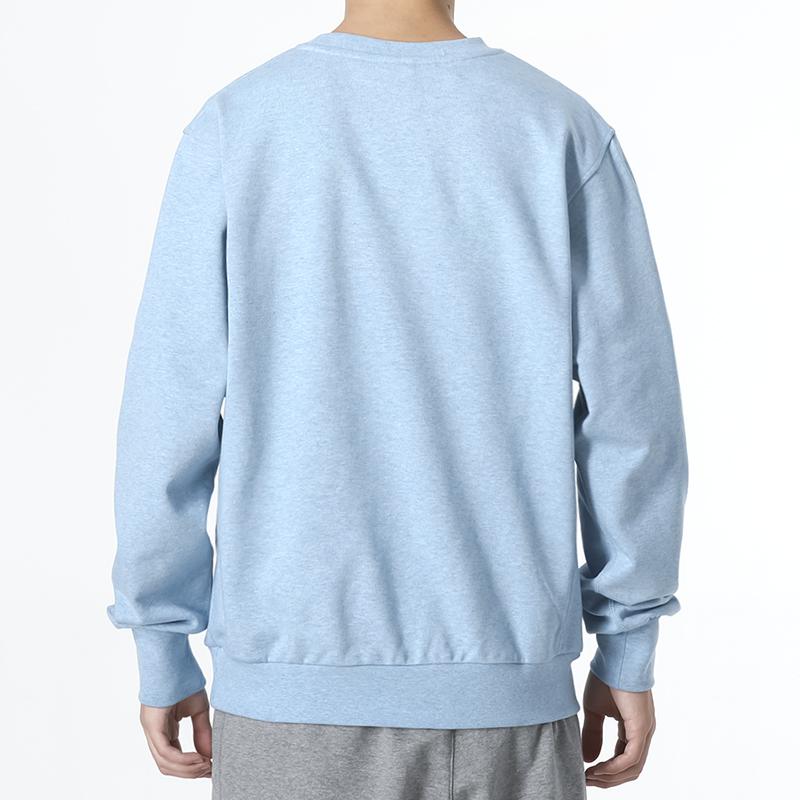 Nike Флисовый свитшот с круглым вырезом Standard Issue, мужские топы, синий DQ5821-494