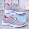 Women's Shoes Spring and Autumn 2024 New Leisure Sports Running Shoes Mesh Breathable Soft Sole Women's Shoes Versatile
