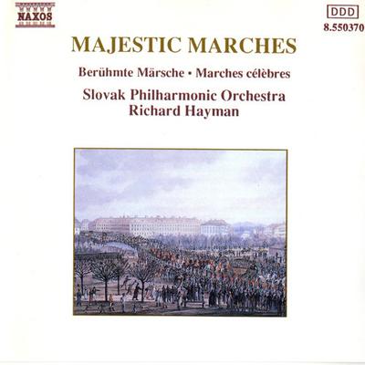 CD СЛОВАЦКИЙ ФИЛАРМОНИЧЕСКИЙ ОРКЕСТР, RICH - Величественные марши 855037 Naxos 1990 Не Япония Классика Б/У