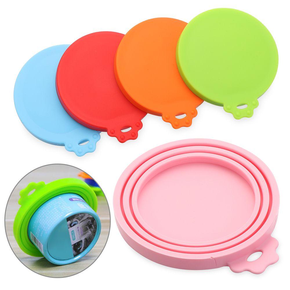 Hot Box Cover Pet Supplies Silicone Can Lid Food Tin Cover Cans Cap Pet Can Covers