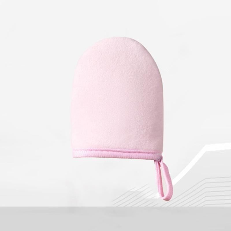 Перчатка для лосьона для тела, двухсторонняя варежка для автозагара, предотвращает липкость рук, быстросохнущая перчатка для флокирования, аппликатор для макияжа