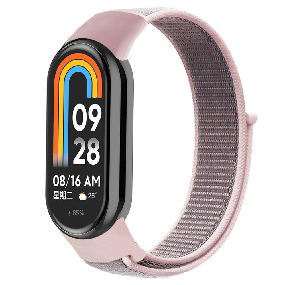Нейлоновый ремешок для Xiaomi Mi Band 10/9/8 Браслет NFC Дышащий браслет Наручный ремешок Correa Спортивный ремешок для Mi band 8/9/10 Ремешок